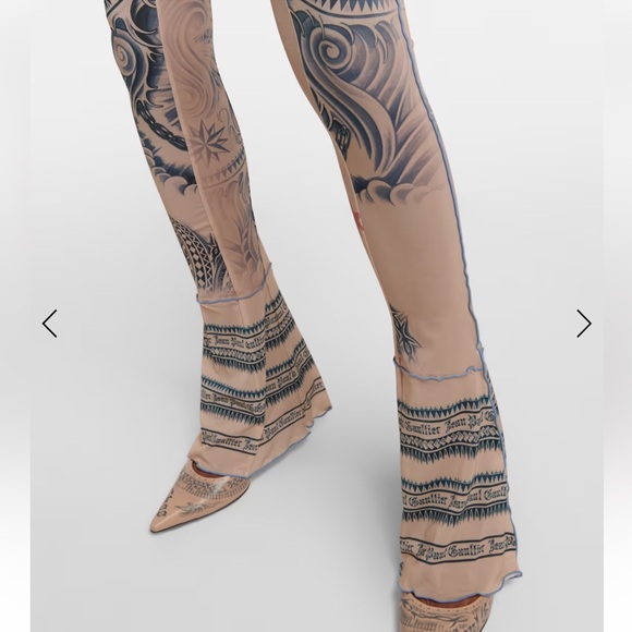 JEAN PAUL GAULTIER
Tattoo Collection mesh jumpsuit - Picture 6 of 12
